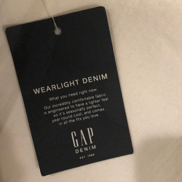 Gap tall girlfriend white jeans - Picture 6 of 6